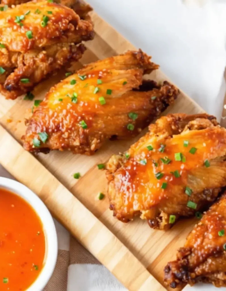 Crispy baked chicken wings⁠ recipe