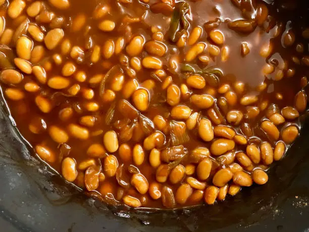 Homemade beef and beans⁠⁠