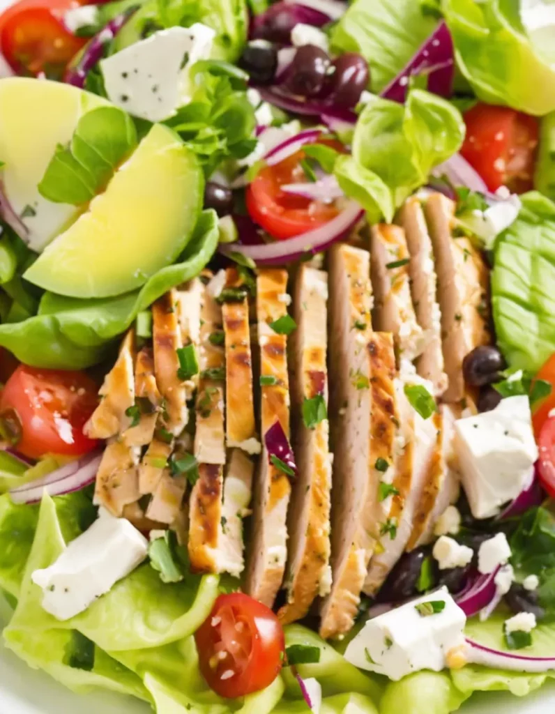 greek chook salad recipe