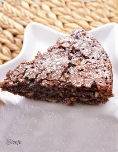 Chocolate Cake with Crispy Rice Cereal & Cinnamon