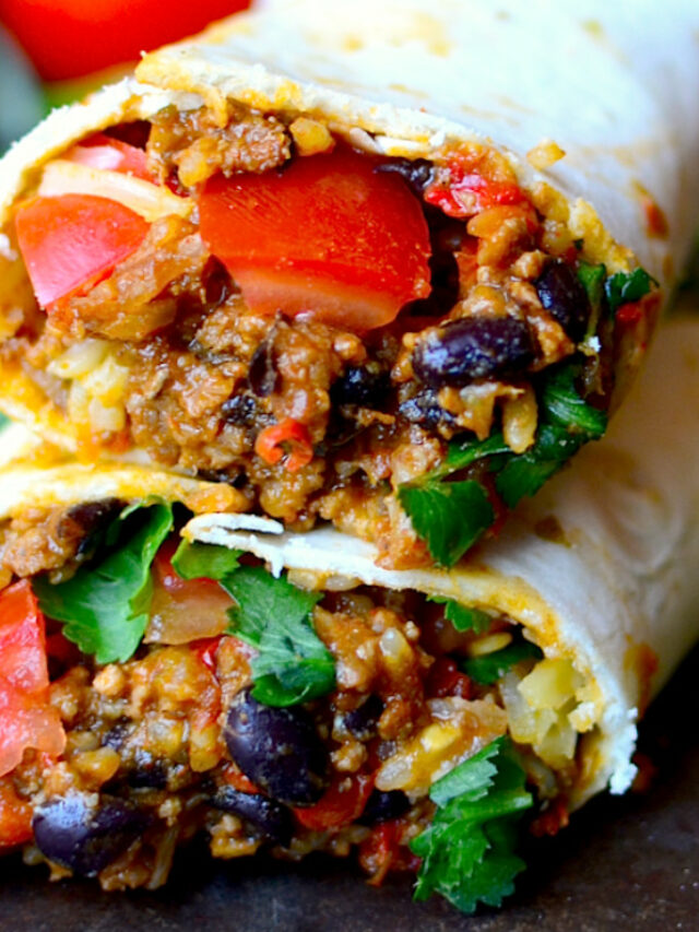 Have A Bite Of This Homemade Burrito And You’ll Never Go To A Restaurant For These Again!