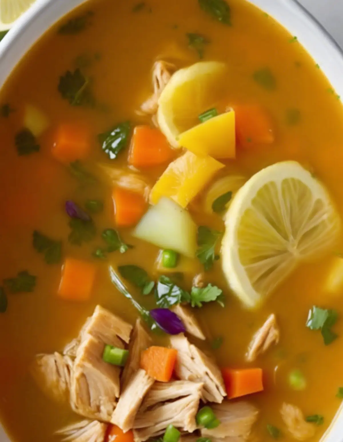 caribbean chicken soup