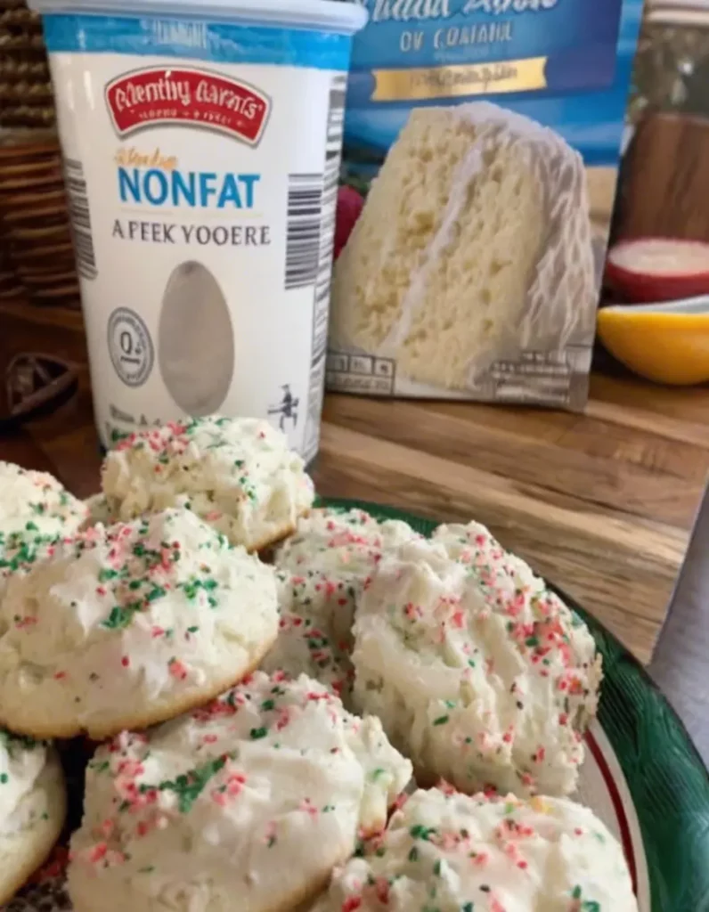 Angel Food Cake Cookies