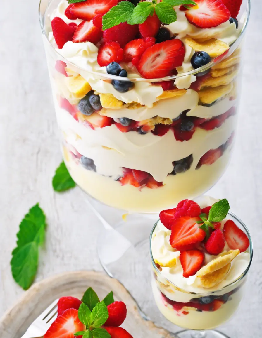 Angel Berry Trifle