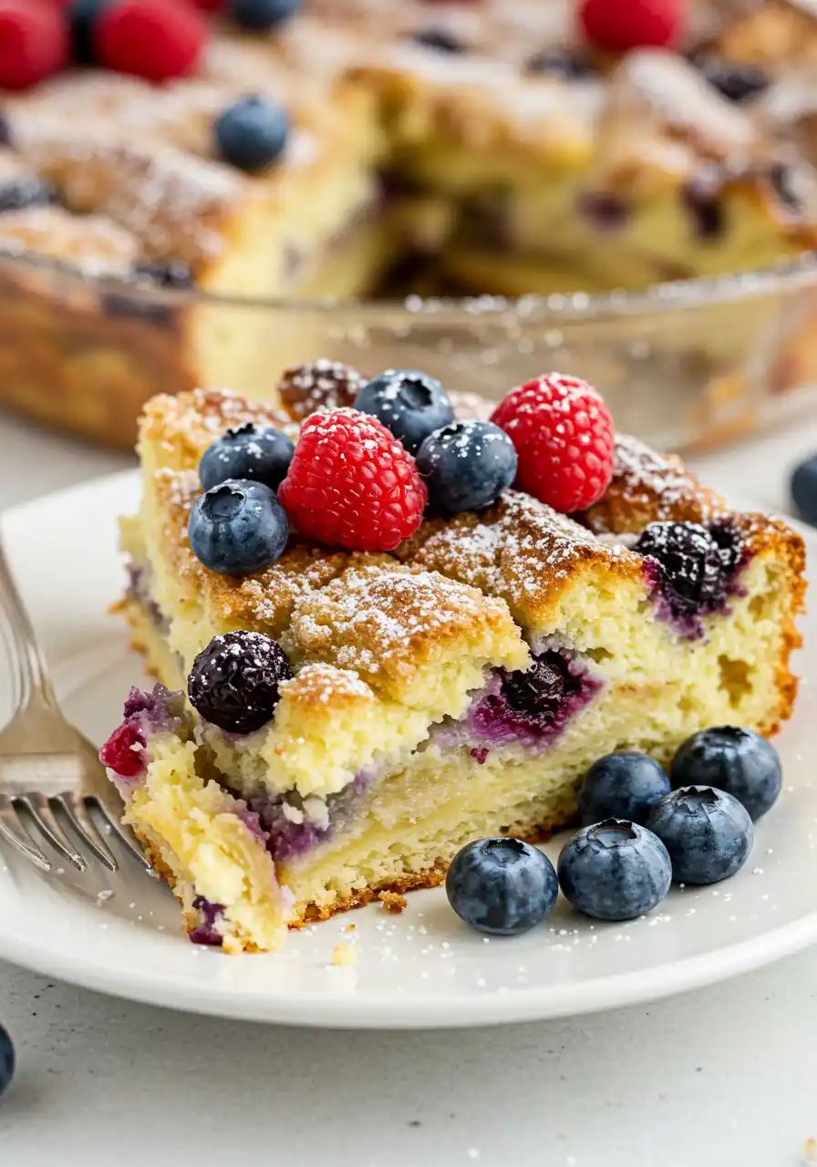 Berry Croissant Bake