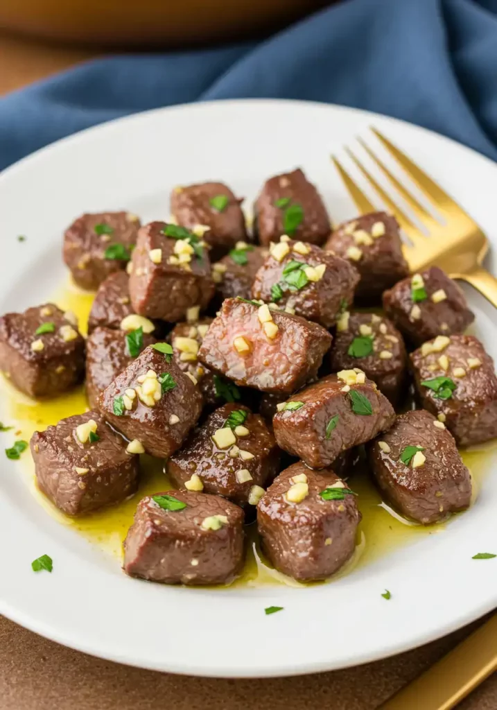 Garlic Butter Steak Bites