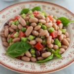 dense bean salad