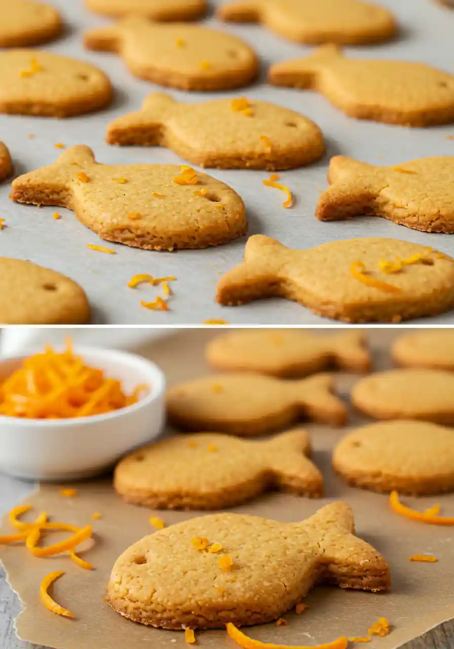 orange fish cookies recipe