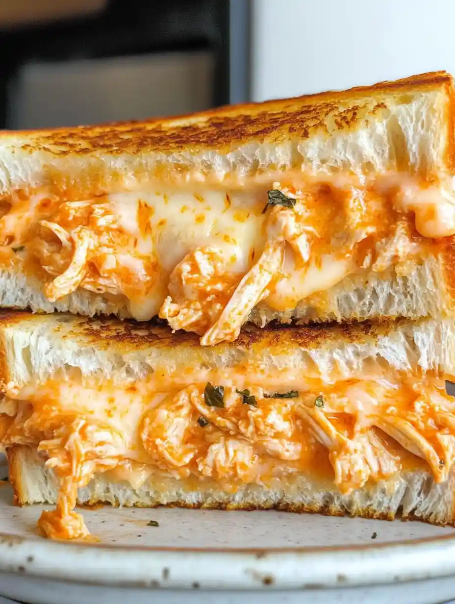 Buffalo Chicken Grilled Cheese Recipe