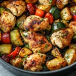 Air Fryer Chicken and Vegetables recipe