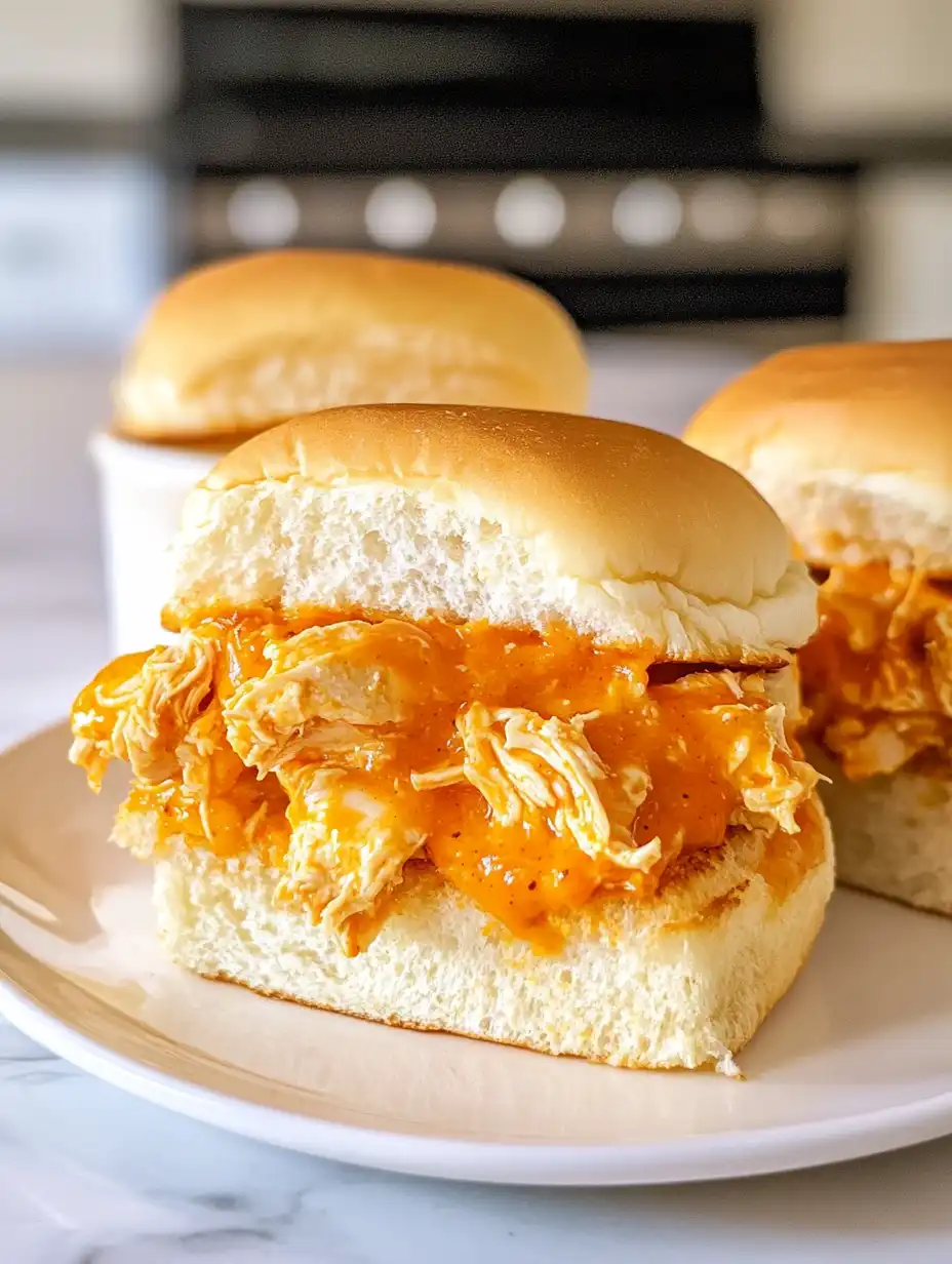 Buffalo Chicken Sliders