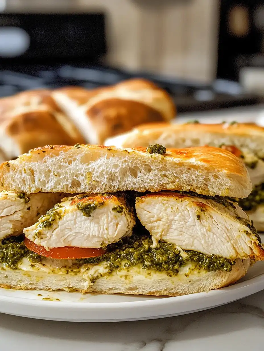 Chicken Pesto Sandwich