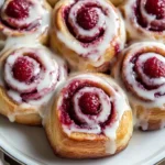 Raspberry Cinnamon Rolls recipe