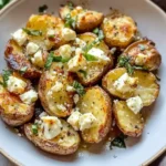 Baked Feta Potatoes