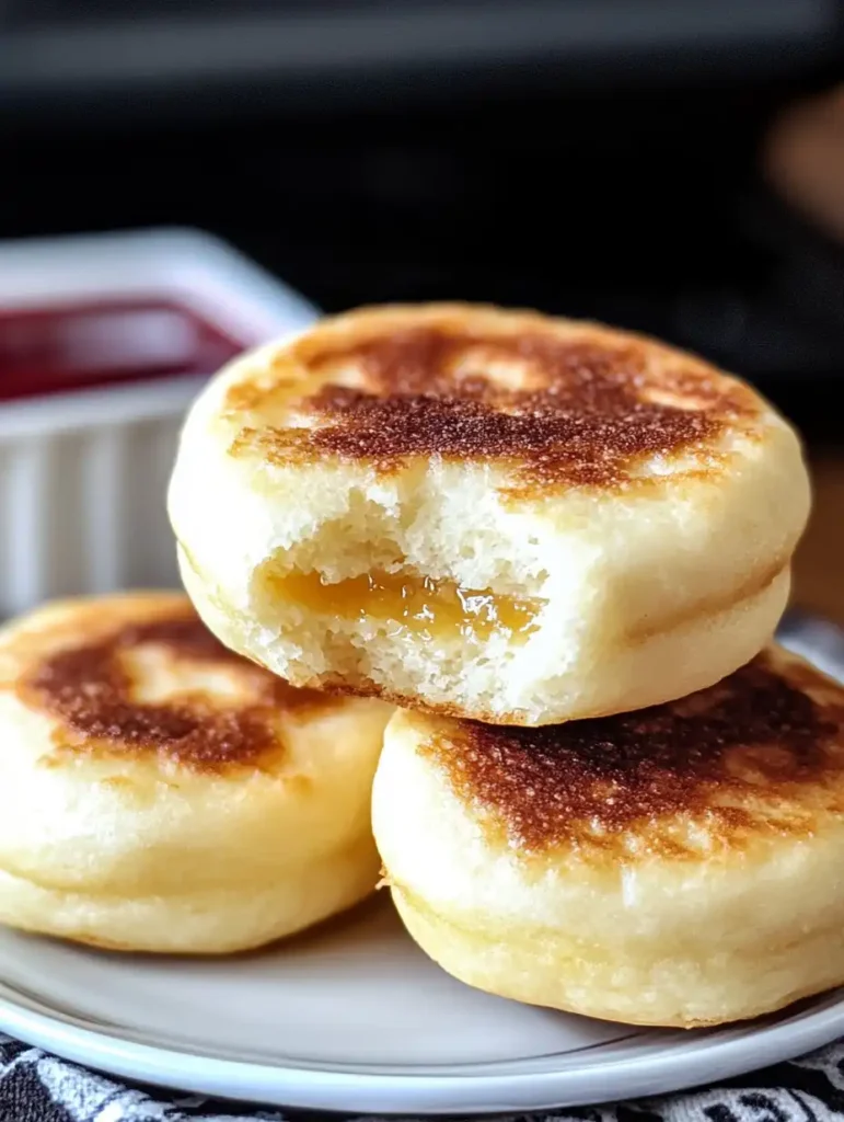 Quick and Soft English Muffins