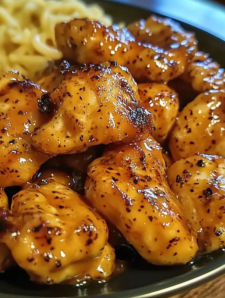 Sweet and Spicy Honey Pepper Chicken