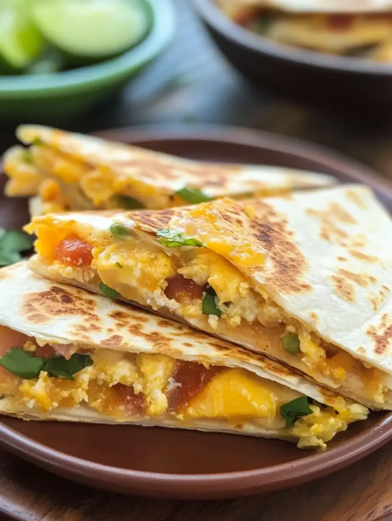 Easy Breakfast Quesadillas