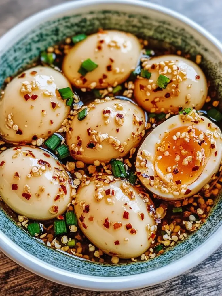 Korean Marinated Eggs
