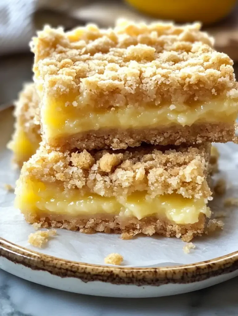 Lemon Crumb Bars