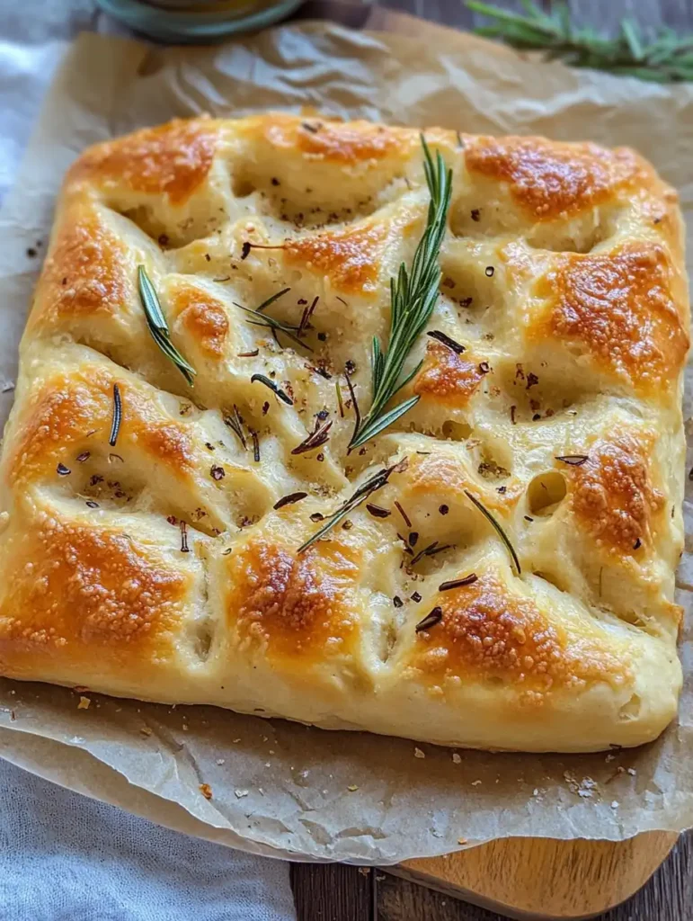 Super Easy No-Knead Focaccia