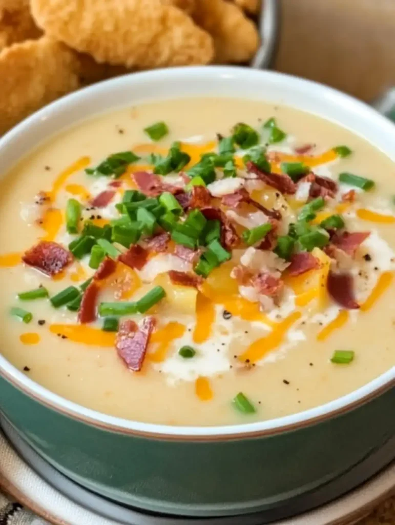 Creamy Loaded Baked Potato Soup Recipe Ready in Less Than 30 Minutes!