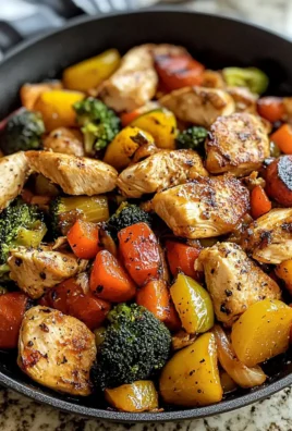 Healthy Chicken and Vegetables Skillet