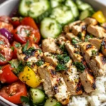 Healthy Greek Chicken Bowls