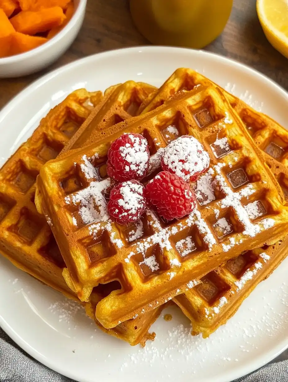 Sweet Potato Waffles A Delicious Twist for Any Meal