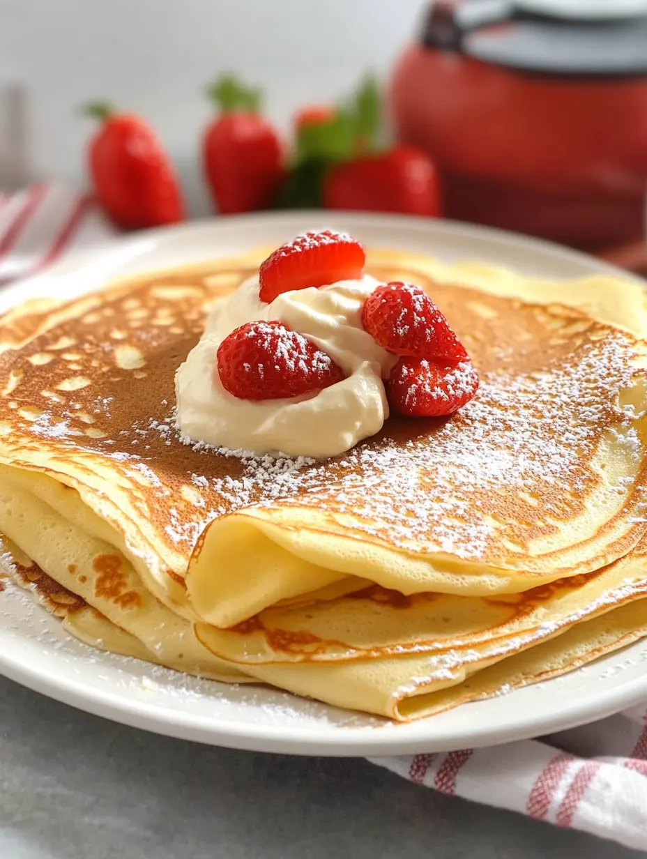 Authentic French Crêpe Recipe