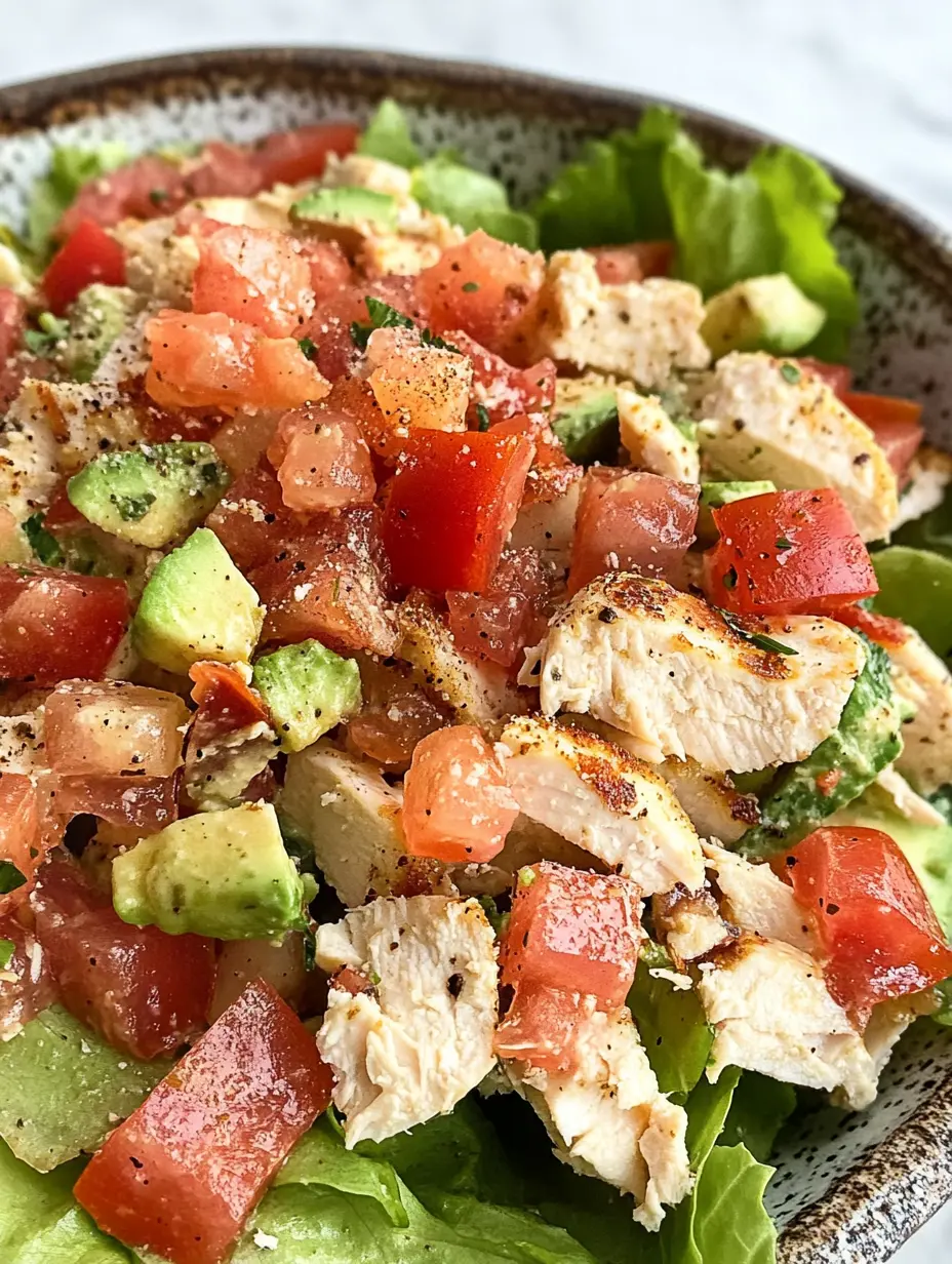 BLT Chicken Salad The Perfect High-Protein Meal Prep Recipe