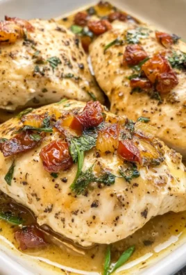 Baked Tuscan Chicken Breast