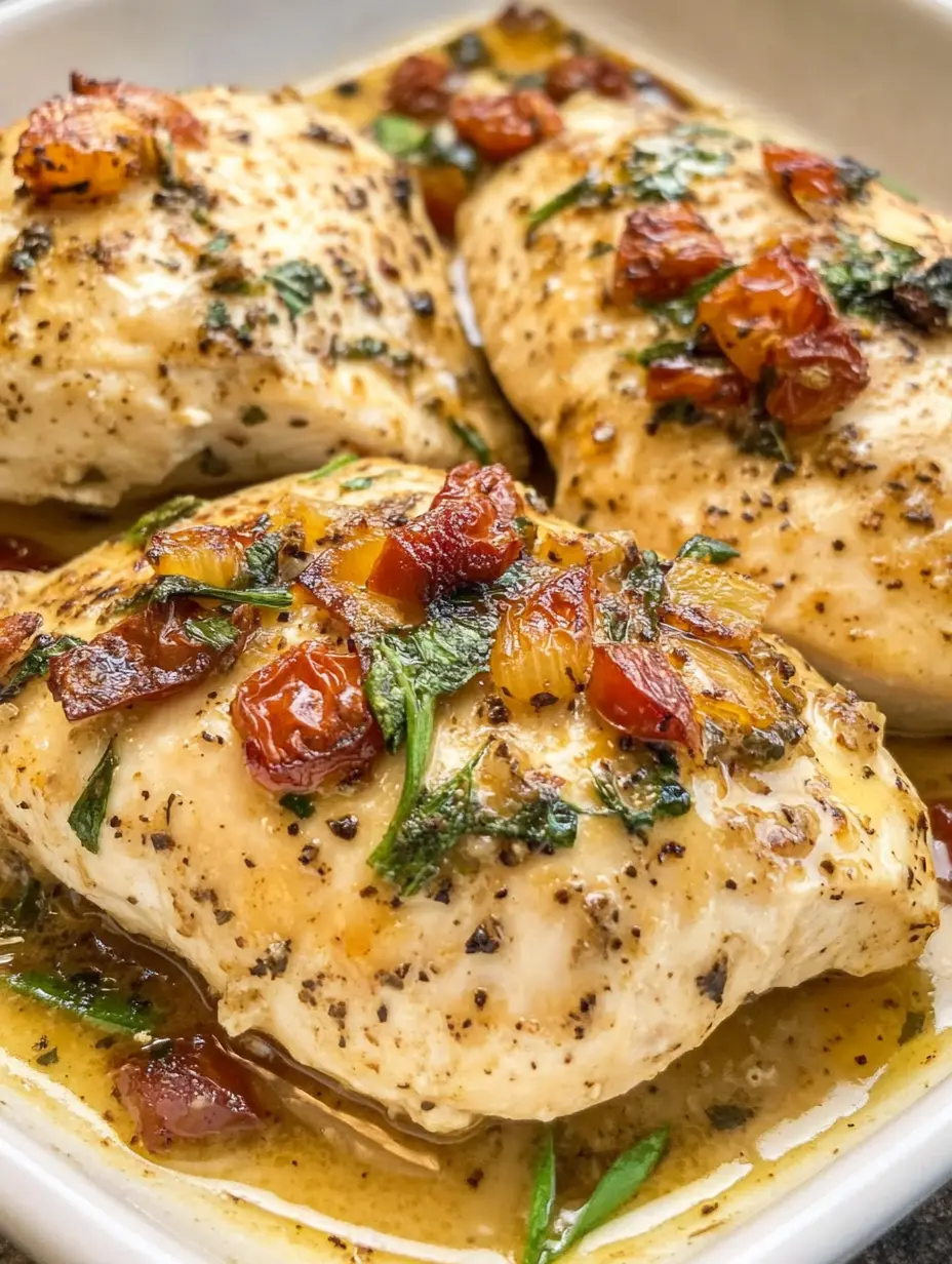 Baked Tuscan Chicken Breast