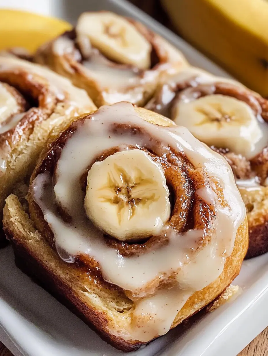 Banana Cinnamon Rolls Recipe