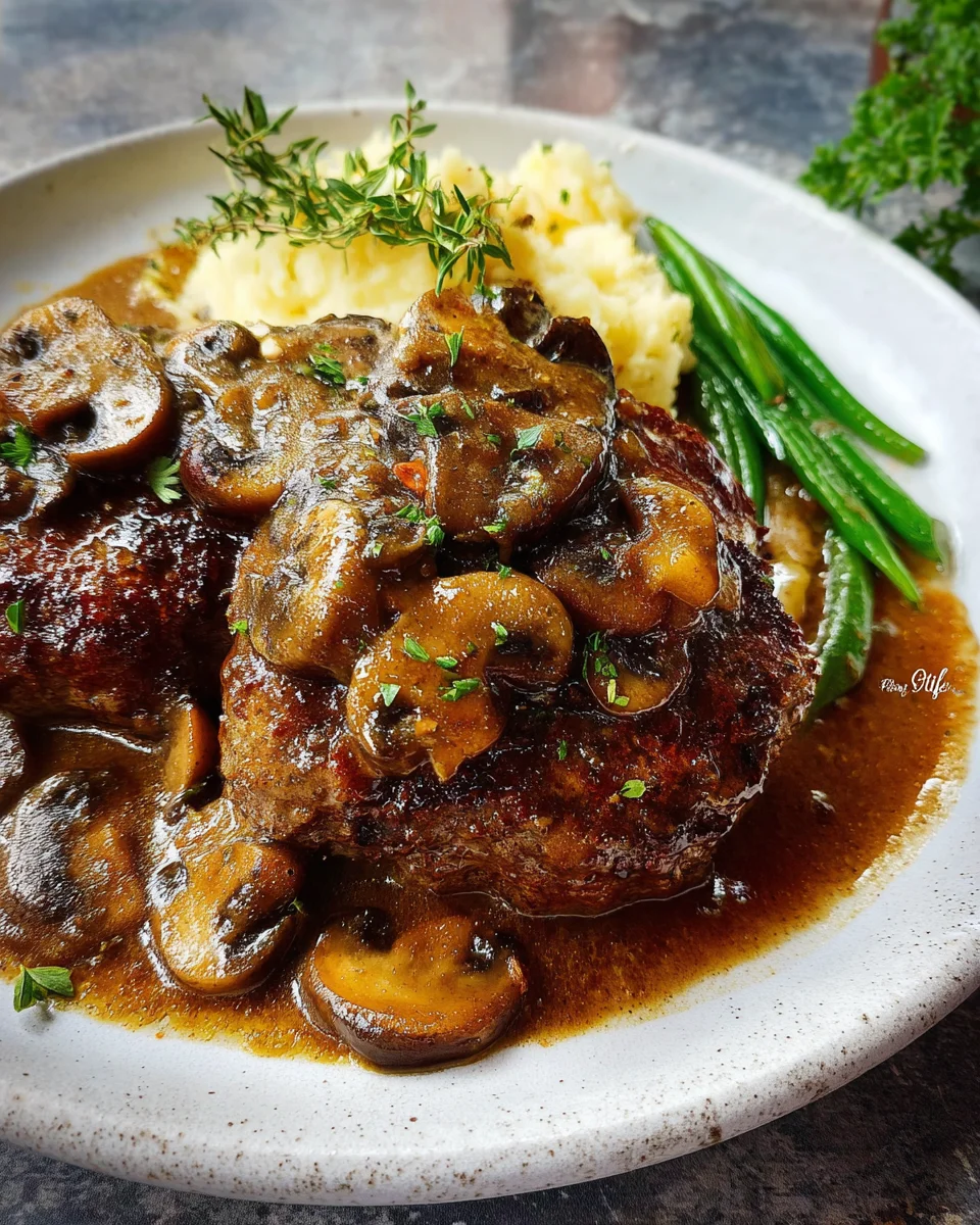 Bobby Flay Salisbury Steak