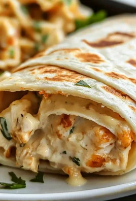 Cheesy Garlic Chicken Wraps A Quick and Delicious Meal for Any Day