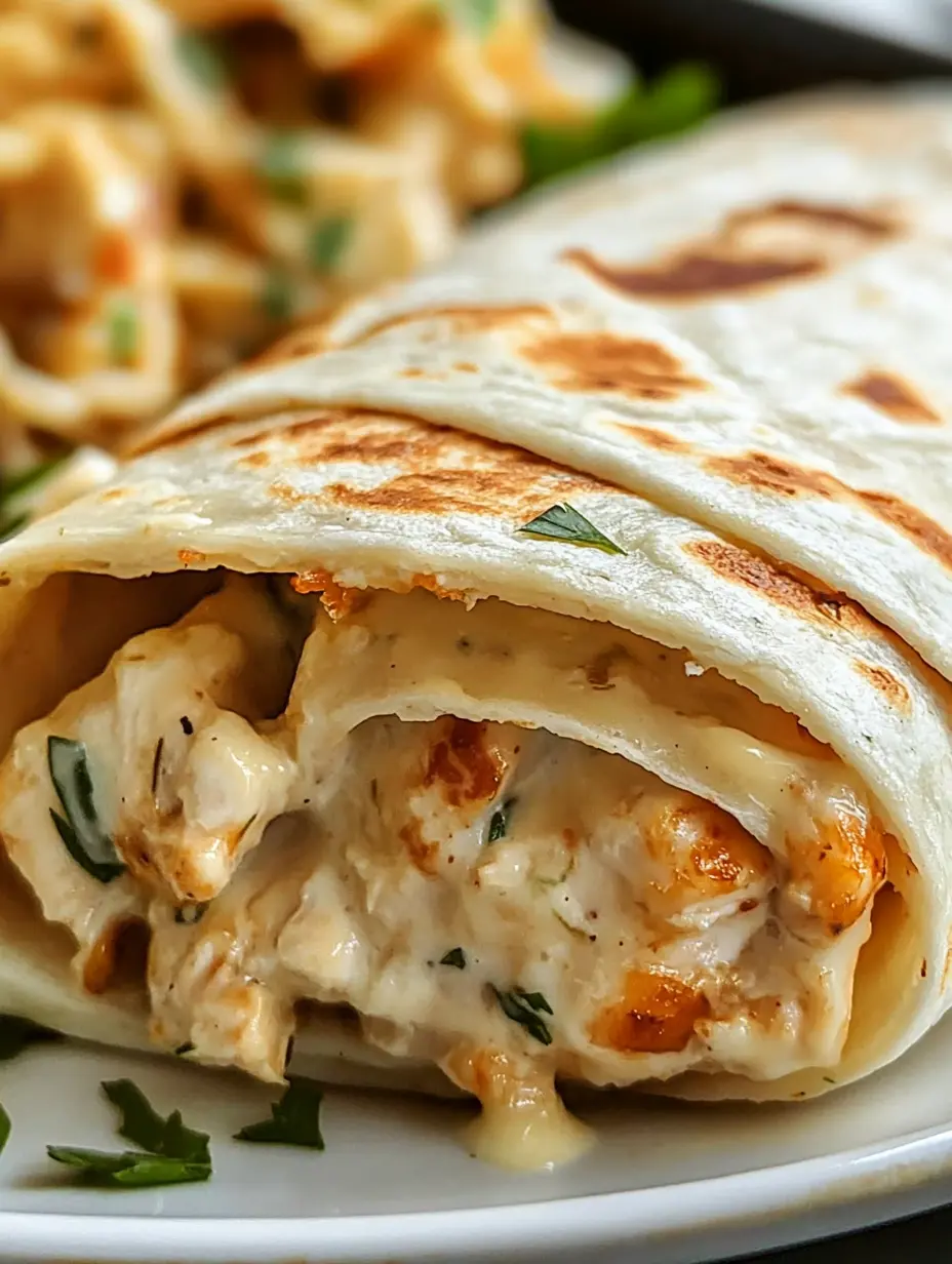 Cheesy Garlic Chicken Wraps A Quick and Delicious Meal for Any Day