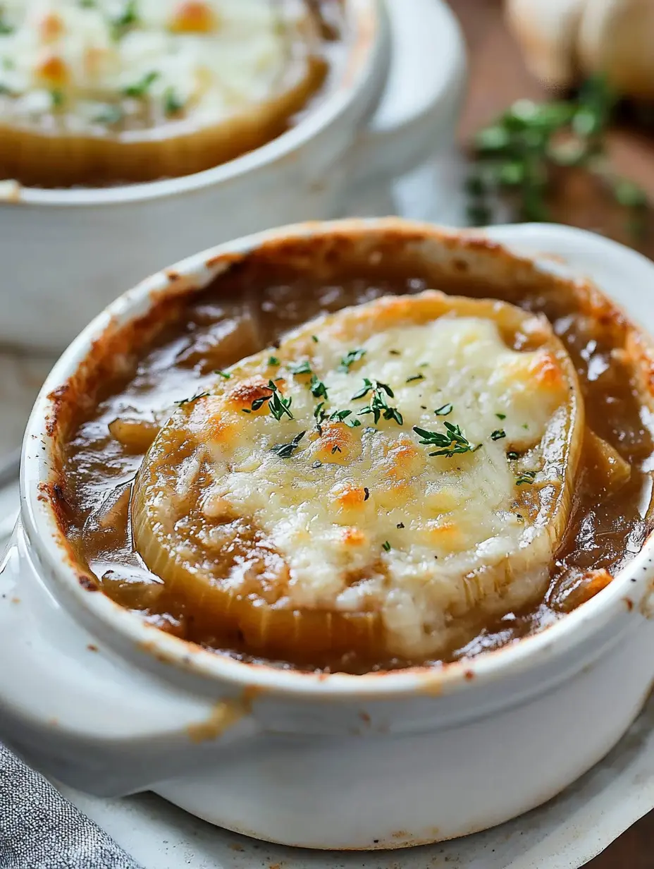 Classic French Onion Soup Recipe