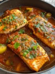 Classic Spicy Moroccan Fish in Rich Sauce