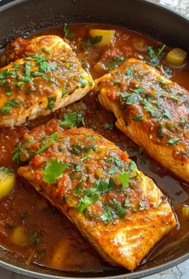 Classic Spicy Moroccan Fish in Rich Sauce
