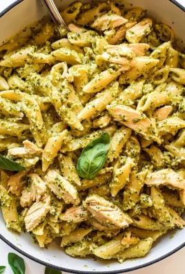 Creamy Chicken Pesto Pasta: A Quick and Flavorful Dinner Recipe