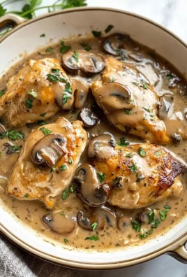 Creamy Mushroom Chicken Recipe