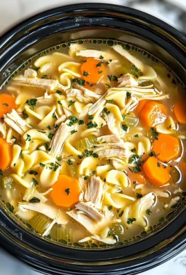 Crockpot Chicken Noodle Soup