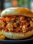 Delicious Cajun Chicken Sloppy Joes Recipe