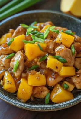 Easy Chinese-Style Mango Chicken Stir Fry Recipe