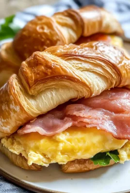Easy Croissant Breakfast Sandwiches