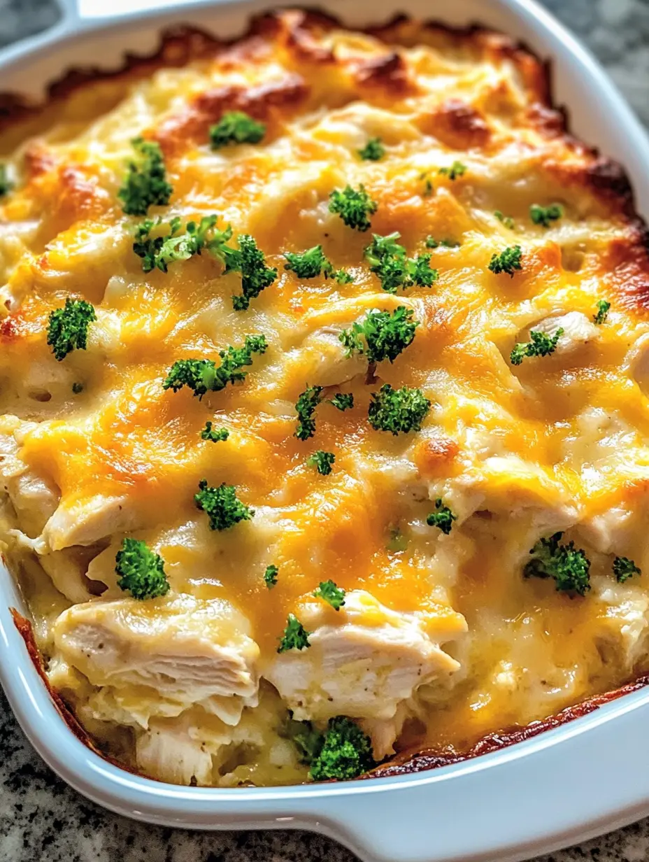 Easy Low Carb Chicken Casserole Recipe