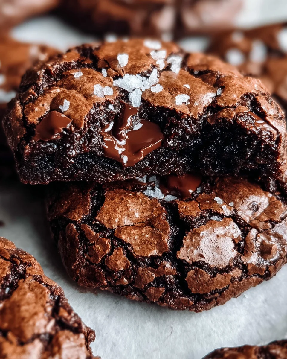 Fudgy Chewy Browkies (Brookies)