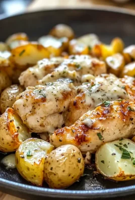Garlic Parmesan Chicken and Potatoes
