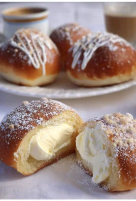Maritozzo – Italian Rolls Filled with Vanilla Cream