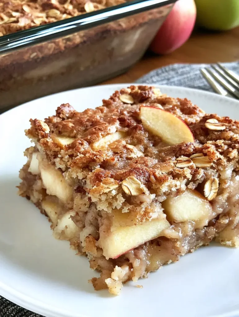 Oatmeal Apple Breakfast Bake Recipe